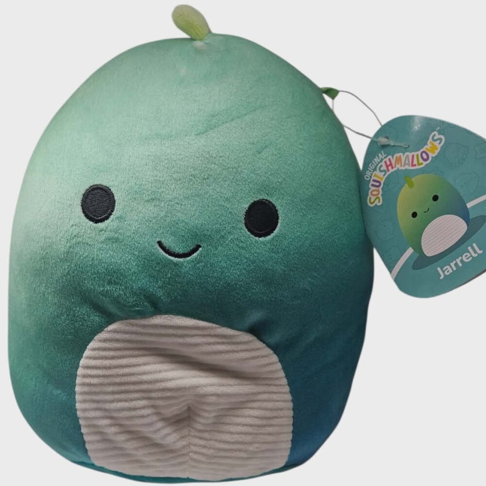 NWT Squishmallows "Jarrell the Green Ombre Dinosaur" Soft Plush Toy 8" 2022